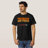 Gevaccineerd en gepoold T-shirt (Voorkant volledig)