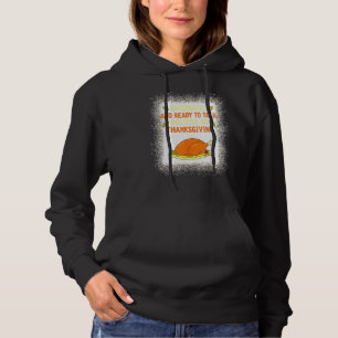 Gevaccineerd en klaar om beleid bij Thanksgiv te b Hoodie