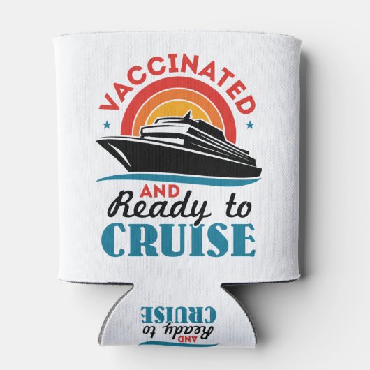 Gevaccineerd en klaar om te kruisen blikjeskoeler (Achterkant)