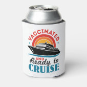 Gevaccineerd en klaar om te kruisen blikjeskoeler (Blikje Achterkant)