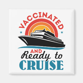 Gevaccineerd en klaar om te kruisen magneet