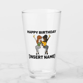 Gevaccineerd en klaar voor gebruik - bier glas