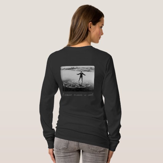 Gevaccineerd (omdat wetenschap cool is) t-shirt (Achterkant volledig)