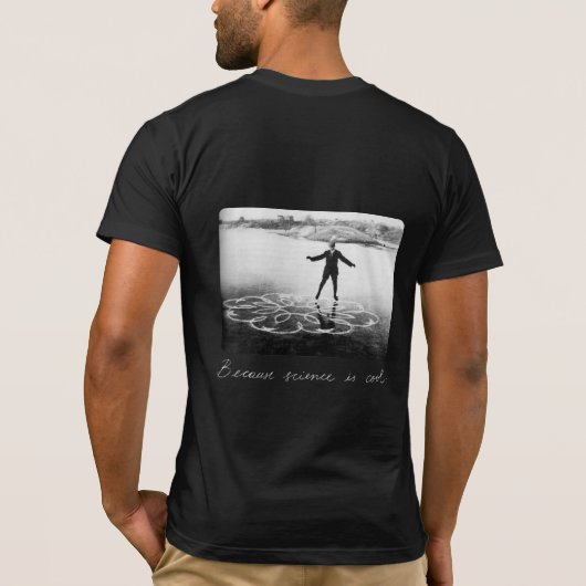 Gevaccineerd (omdat wetenschap cool is) t-shirt (Achterkant)