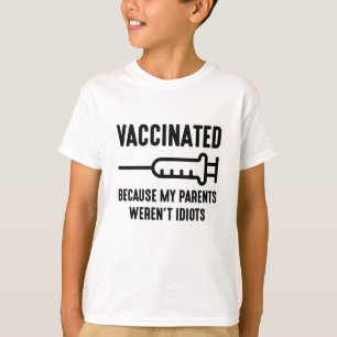 gevaccineerd t-shirt