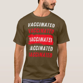 gevaccineerd t-shirt
