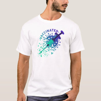 gevaccineerd t-shirt