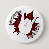 gevaccineerd tot de maximum ronde button 7,6 cm (Voorkant)