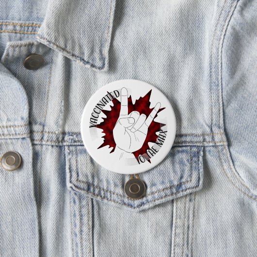 gevaccineerd tot de maximum ronde button 7,6 cm (In situ)