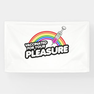 GEVACCINEERD VOOR UW PLEZIER SPANDOEK