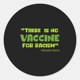 Gevaccineerde Grappige Humor Grafische Kamala Harr Ronde Sticker