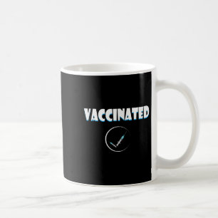 Gevaccineerde Grappige Humor Grafische Quote Gevac Koffiemok