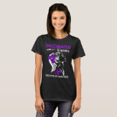 Gevaccineerde strijders met fibromyalgie t-shirt (Voorkant volledig)
