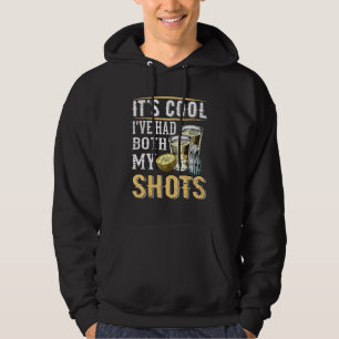 Gevaccineerde tequila Zijn koele leven had beide Hoodie