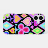 Geval - "Kaartkleuren" iPhone 16 Hoesje (Achterkant horizontaal)