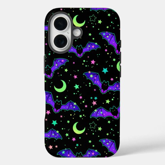 Geval - "Paarse vleermuizen" Case-Mate iPhone Case (Achterkant)