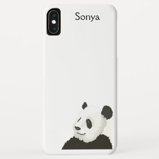 Geval Panda iPhone Case-Mate iPhone Case (Achterkant)