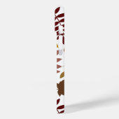 Gevallen Bladeren Lg Patroon Vallen Kleuren op Wit Case-Mate iPhone Case (Achterkant / Links)