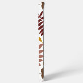 Gevallen Bladeren Lg Patroon Vallen Kleuren op Wit Samsung Galaxy Hoesje (Achterkant horizontaal)