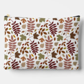 Gevallen Bladeren Patroon Vallen Kleuren op Wit Etui (Voorkant)