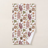 Gevallen bladeren RPT Patroon Vallen Kleuren op Wi Bad Handdoek (Handdoek)