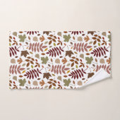 Gevallen bladeren RPT Patroon Vallen Kleuren op Wi Bad Handdoek (Handdoek)