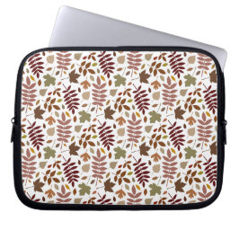 Gevallen bladeren RPT Patroon Vallen Kleuren op Wi Laptop Sleeve
