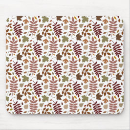 Gevallen bladeren RPT Patroon Vallen Kleuren op Wi Muismat