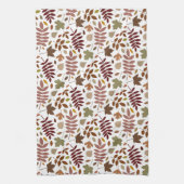 Gevallen bladeren RPT Patroon Vallen Kleuren op Wi Theedoek (Verticaal)