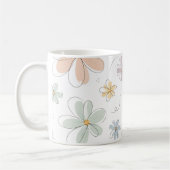 gevallen bloemen mok (Links)