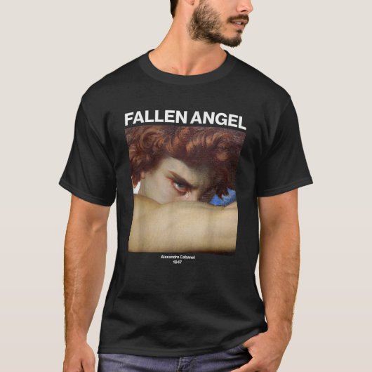 Gevallen engel Alexandre Cabanel Vrouwen Art Inspi T-shirt (Voorkant)