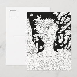 Gevallen Engel Briefkaart