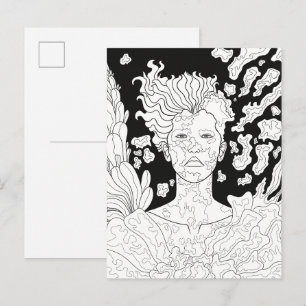 Gevallen Engel Briefkaart