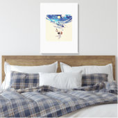 "Gevallen engel" Canvas Kunst (Insitu (Slaapkamer))