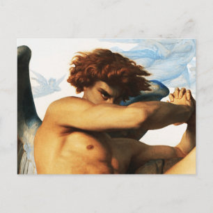 Gevallen engel schilderij van Alexandre Cabanel Briefkaart