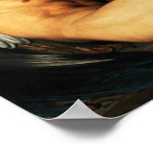 Gevallen engel schilderij van Alexandre Cabanel Poster (Hoek)