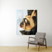 Gevallen engel schilderij van Alexandre Cabanel Wandkleed (In situ)