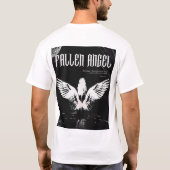 Gevallen Engel - Surreal Abstract Kunst T-shirt (Achterkant)