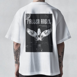Gevallen Engel - Surreal Abstract Kunst T-shirt