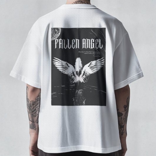 Gevallen Engel - Surreal Abstract Kunst T-shirt