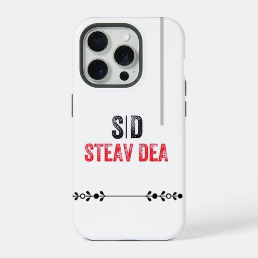 gevallen gangsta iPhone hoesje (Achterkant)