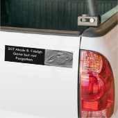 Gevallen Held Militaire Bumpersticker (Op Truck)
