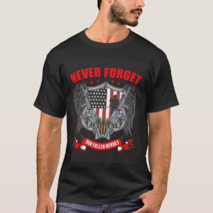 Gevallen helden t-shirt