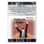 Gevallen in Mire Game Kaart (Achterkant)