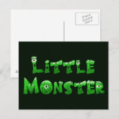 gevallen monster briefkaart (Voorkant / Achterkant)