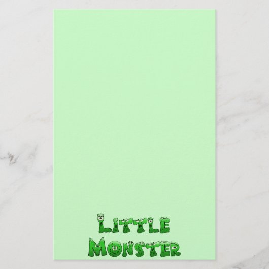 gevallen monster briefpapier (Voorkant)