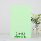 gevallen monster briefpapier (Staand voorkant)
