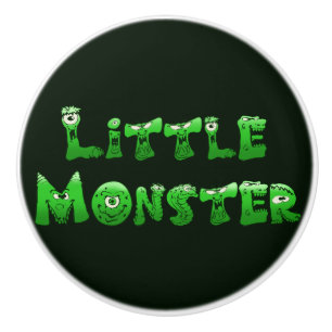 gevallen monster keramische knop
