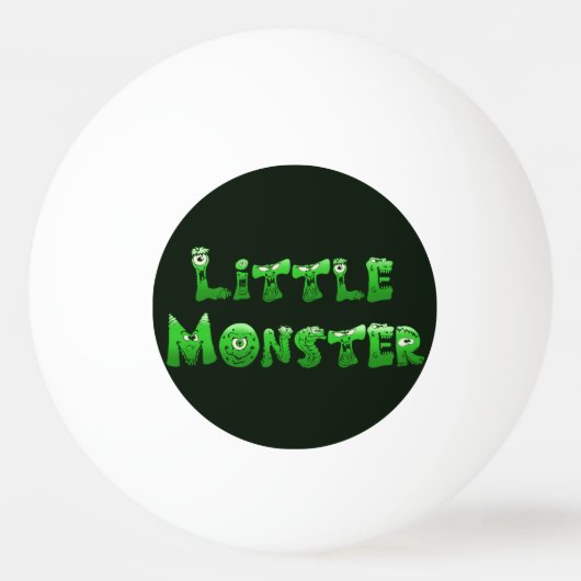 gevallen monster pingpongbal (Voorkant)