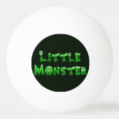 gevallen monster pingpongbal (Achterkant)